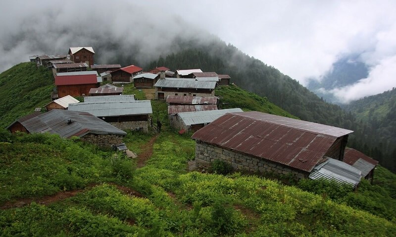 Hazindak Yaylası-Rize'de gezilecek yerler